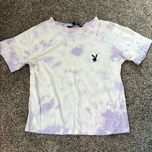 Purple Tie-Dye T-Shirt Playboy‎ Tee